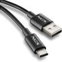 NGS Cable USB 2.0 ZYRO-AC Macho a USB Tipo-C, 15W, 480Mbps, 1m, Negro